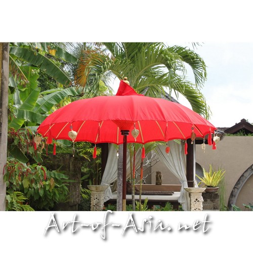 Bali sonnenschirm gartenschirm - sonnenschirm,